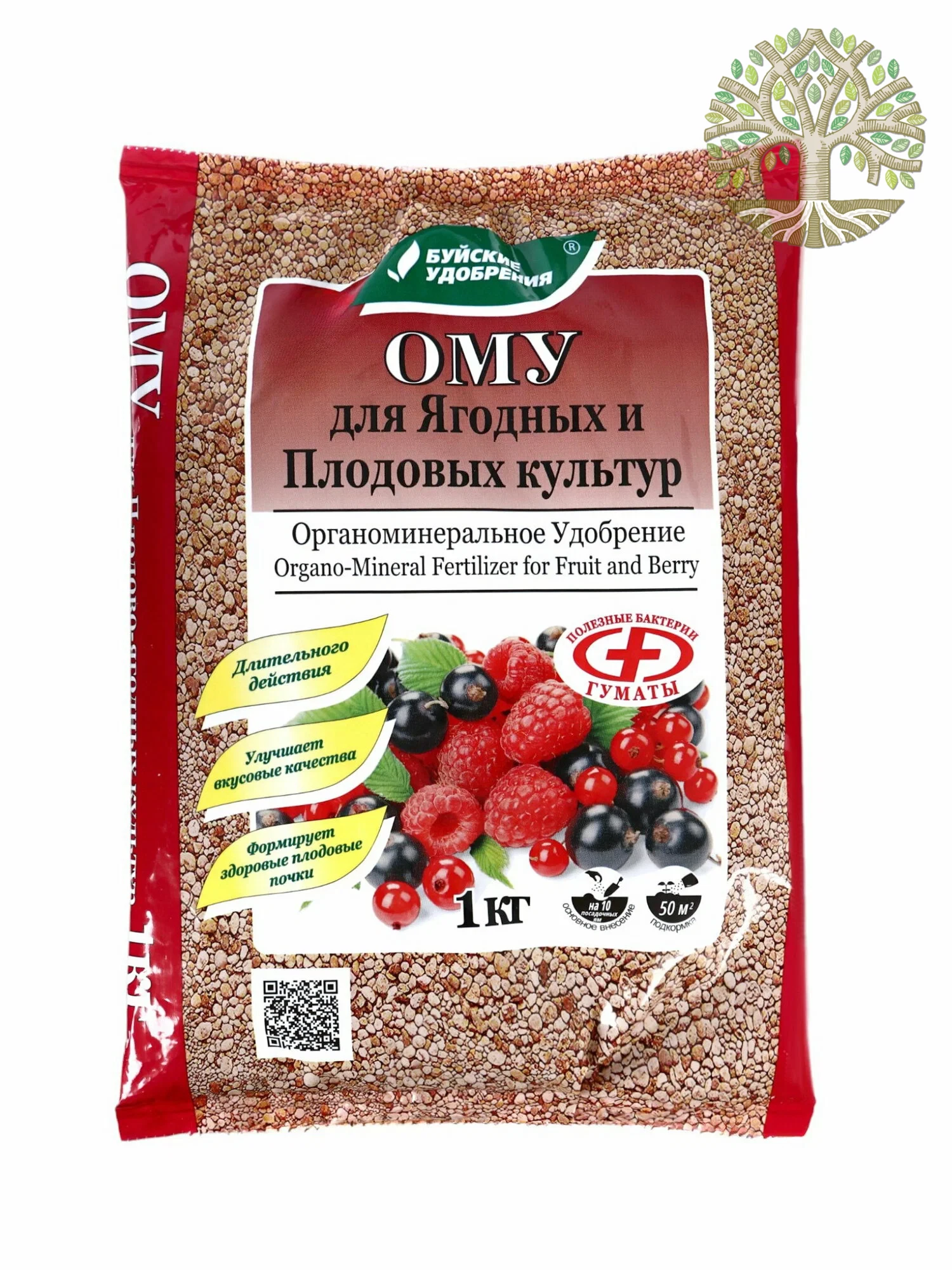 Удобрение ОМУ для Ягодных и Плодовых культур 1кг