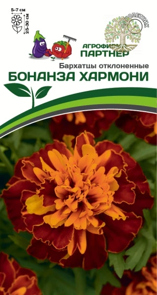 Бархатцы отклоненные БОНАНЗА ХАРМОНИ ^(10шт)